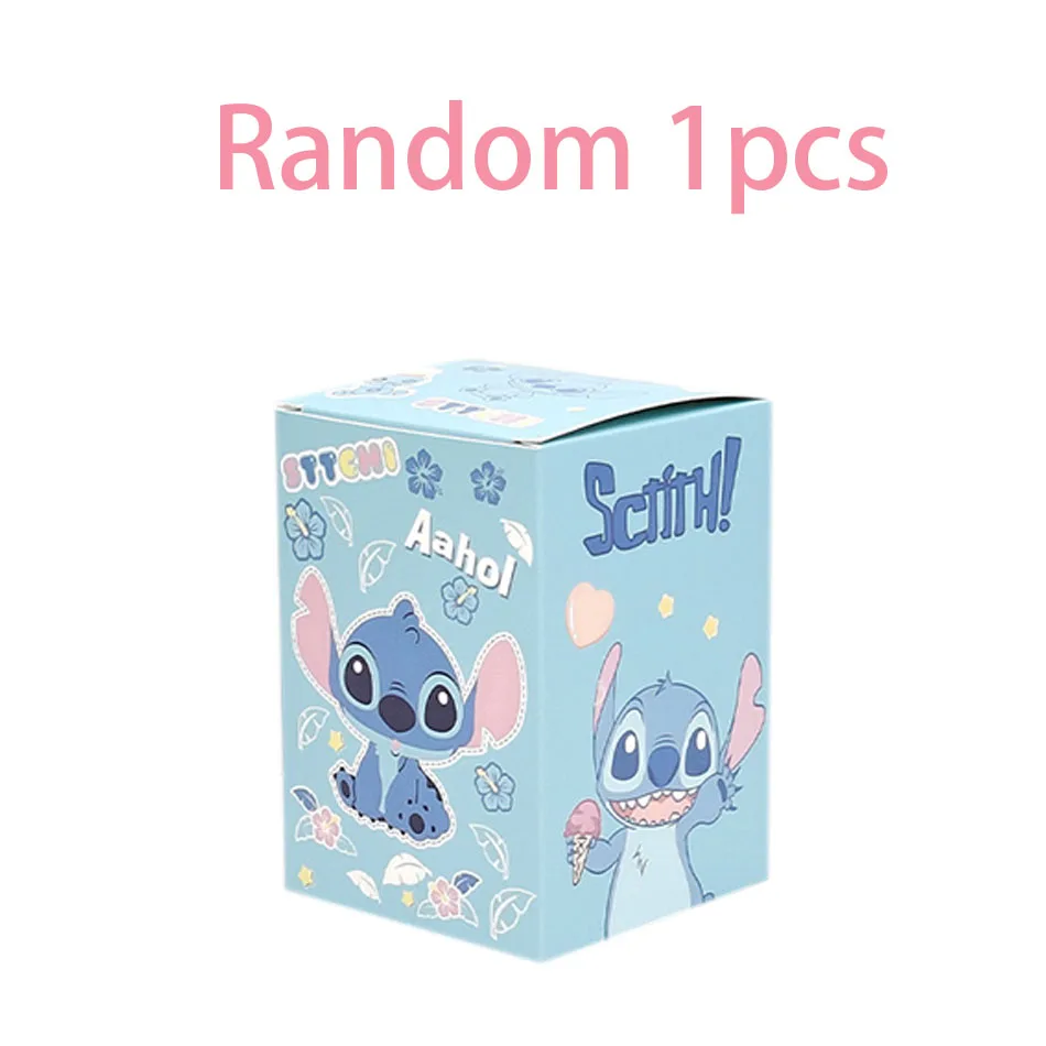 디즈니 블라인드 박스 미키 마우스와 친구들 호박 시리즈 스티치 피규어 할로윈 드레스업 인형 장식 장난감 축제 선물