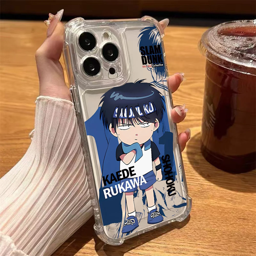 Hanamichi Kaede Slam Dunk Soft Thin Phone Case Cover