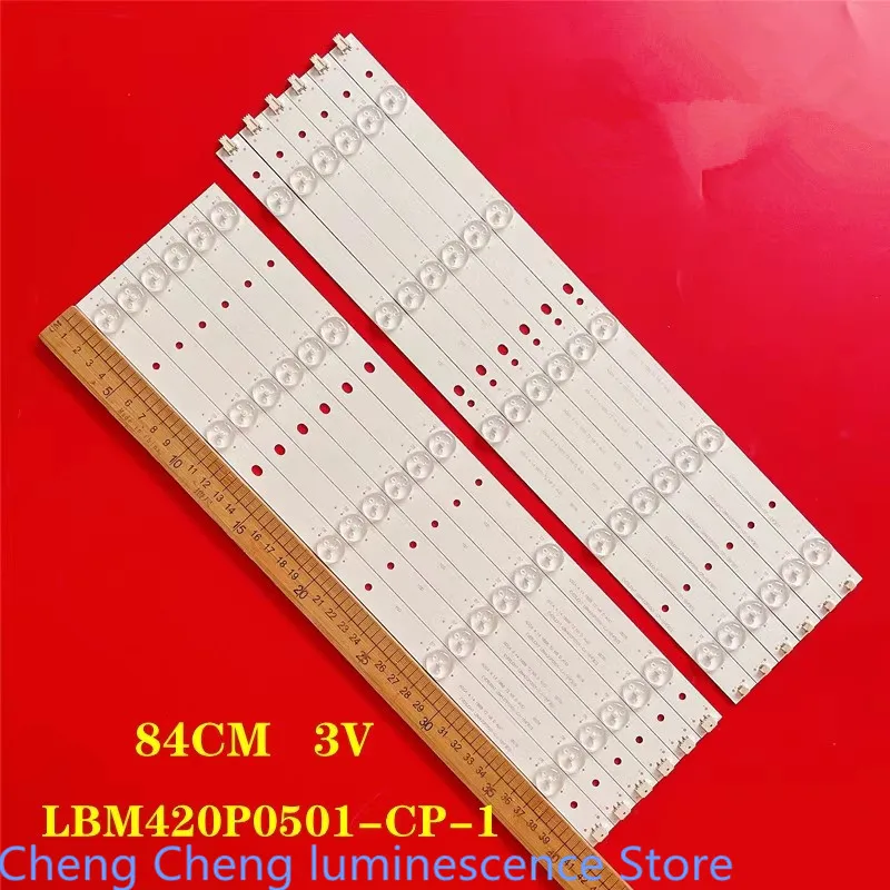 

12pcs/set LED Backlight strip for Sharp LC-42LB150U LC-42LD265E LC-42LD265RU LC-42LD266K TPT420H2-HVN06 LBM420P0501-CP-1 CJ-2