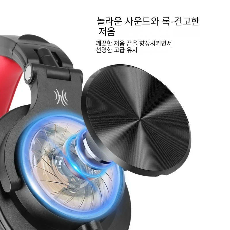 Oneodio 유선 오버 이어 헤드폰, 마이크 스튜디오 DJ 헤드폰 전문 모니터 녹음 및 믹싱 헤드셋 게임용