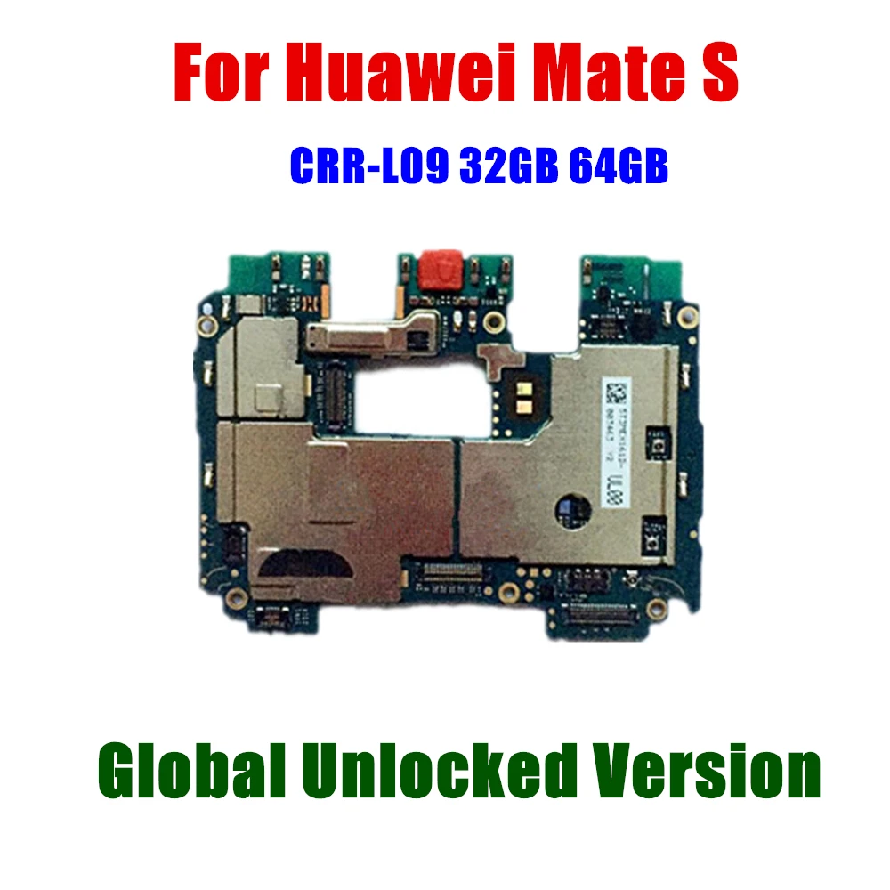 

Good Working Motherboard For HUAWEI MATE S Unlocked Logic Board For Huawei Mate S Motherboard With Full Chips