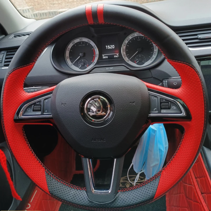 

Чехол на руль для Skoda KAMIQ KAROQ Kodiaq GT Octavia