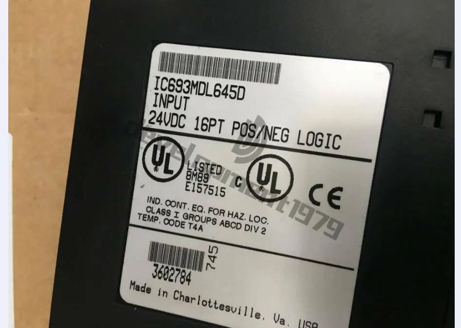 

Новый логический входной модуль ONE GE Fanuc IC693MDL645D