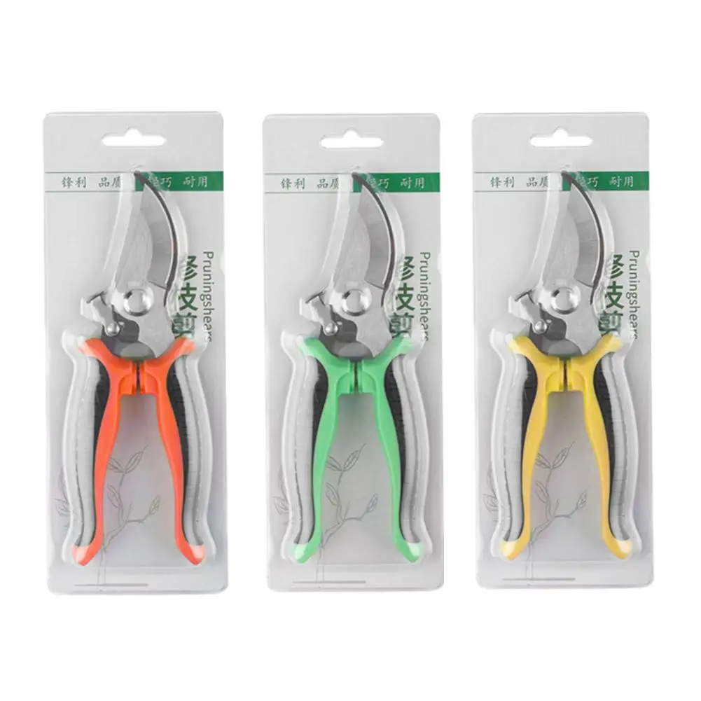 Garden Scissors Pruner Professional Sharp Bypass Pruning Shears Tree Trimmers Secateurs Hand Clippers