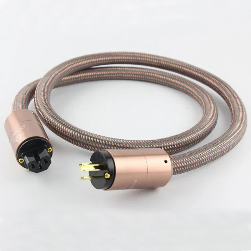 Hi-End Hifi Amplifier US/ EU /AU Plug AC Cable Power Cord Hifi Audio Vedio Power Cable Amplifier Cord