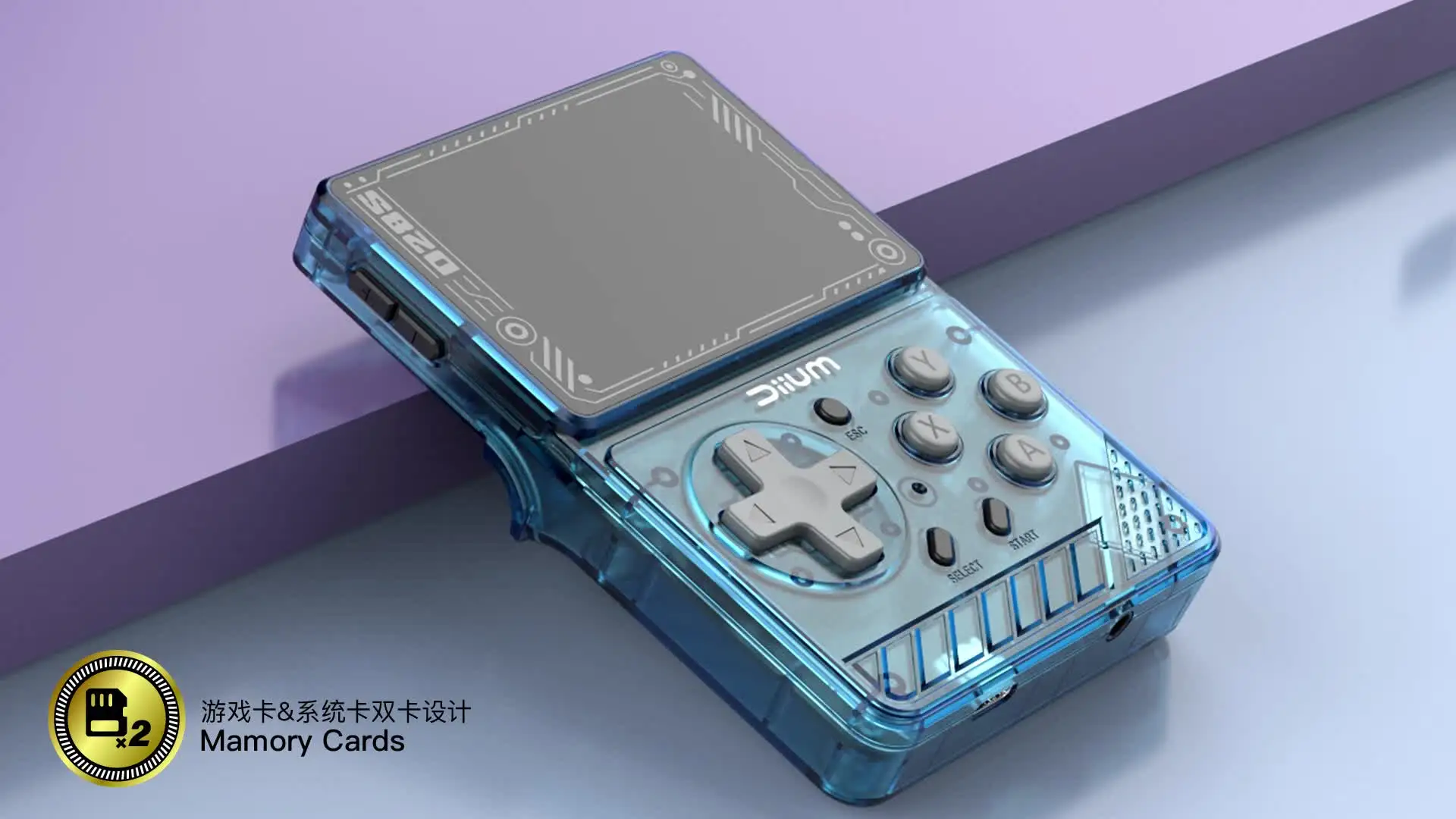 Mini Handheld Video Game Console RK3326 Chip 2.8