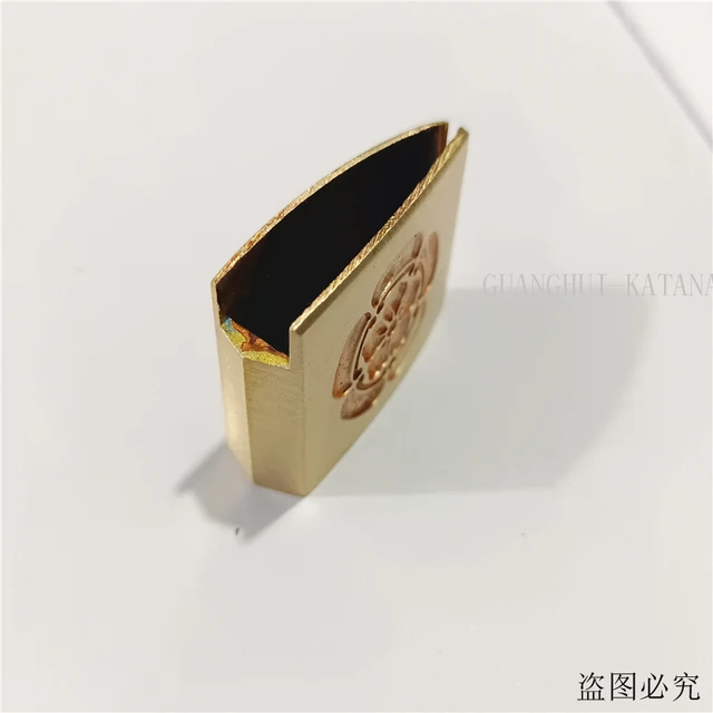 OLYCRAFT Schwert Handschutz Habaki - Messing Clip Für Katana Wakizashi