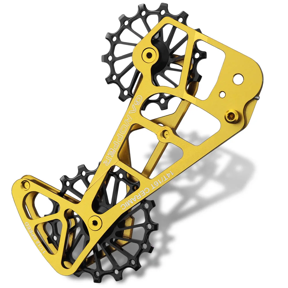 14/16T MTB Road Schaltwerk Käfig Pulley Jockey Räder 11/12 geschwindigkeit Übergroßen Keramik Lager Für SRAM NX GX X01 XX1 EAGLE AXS – Detail 20