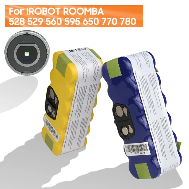 Batterie pour iRobot Roomba 500, 510, 530, 532, 535 avec 3500mAh