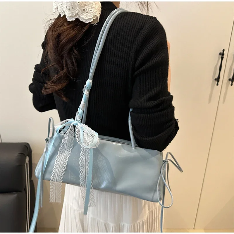 French Elegant Square PU Bag Image 17