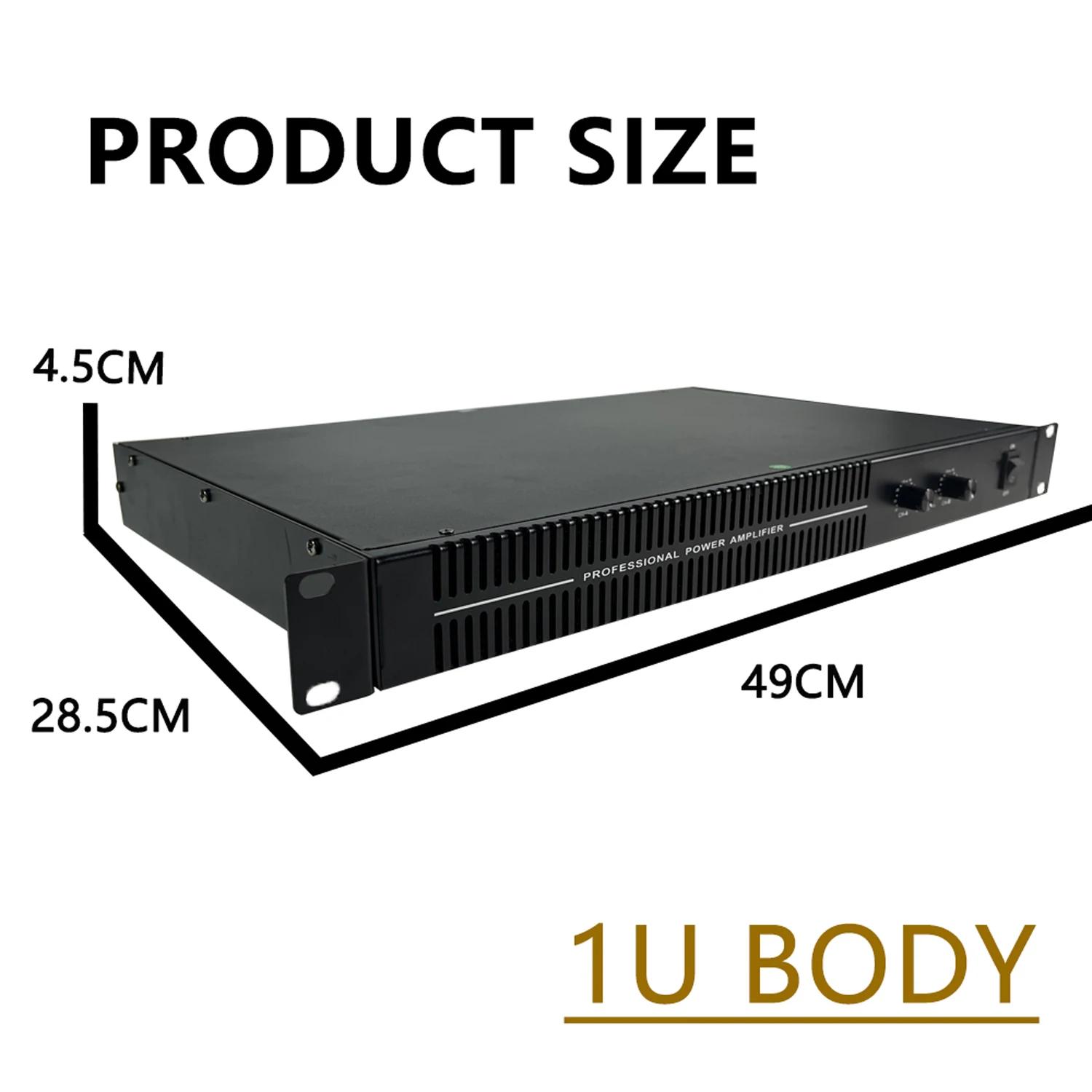 GAP-D1000 Power Product DJ Amplifier 5000Watts 2-Channels High Power Amplifier Use Professional stage audio power amplifier