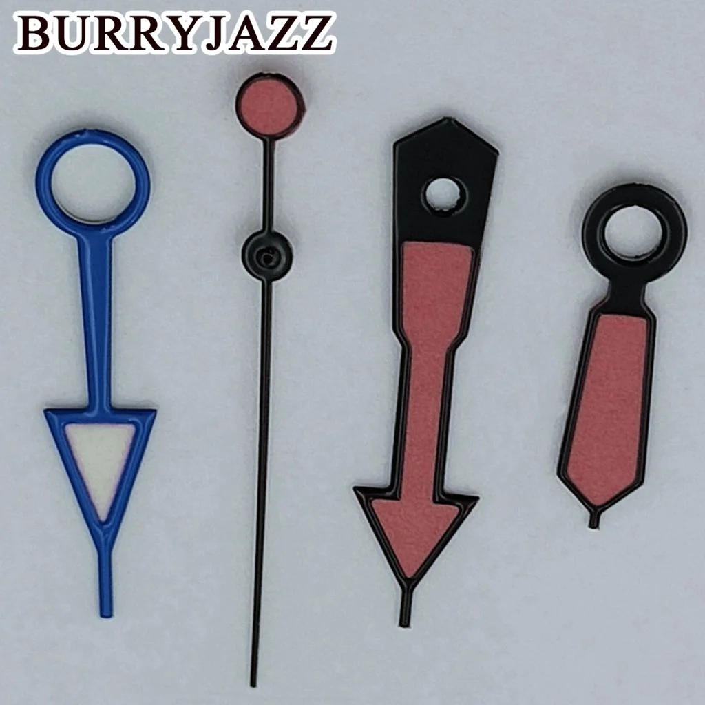 BurryJazz Multicolor Luminous GMT Watch Hands Collection
