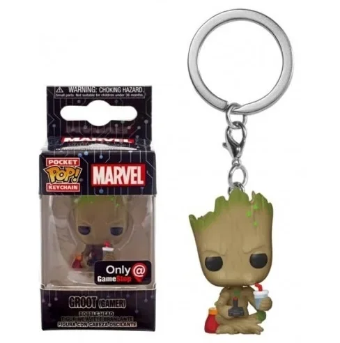 thumbnail image 5 of Nuevo Producto Funko Pop Pocket Pop Llavero Juguete Venomized Groot Venomized Iron Man Carnage Groot (Jugador) Venom Modelo Juguetes, 5 of 5