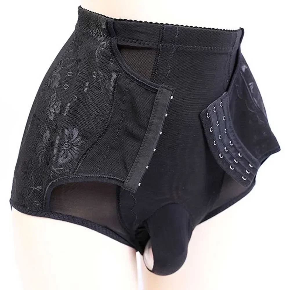 Men's Panties Corset Body Shaper Control Sexy Lingerie Slimming Underwear High Waist Butt Lifter Shapewear Breathable Underpants body shaper mens lingerie
