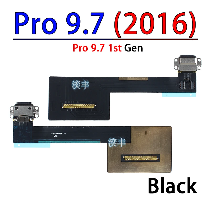 USB Ports Charger Dock Connector Microphone Cable for Ipad Pro 9.7 10.5 11 12.9 4th 5th 6th 1st 2nd 3rd Generation Charging Flex audio cable usb charging cable