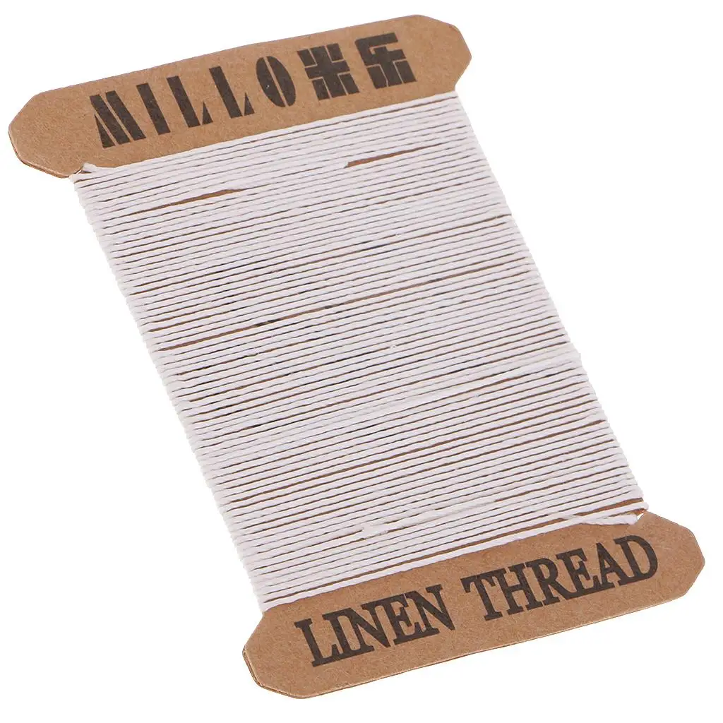 1 조각 왁스 리넨 스레드 가죽 캔버스 공예 바느질 도구 멀티 컬러 DIY 핸드 스티칭 6 미터