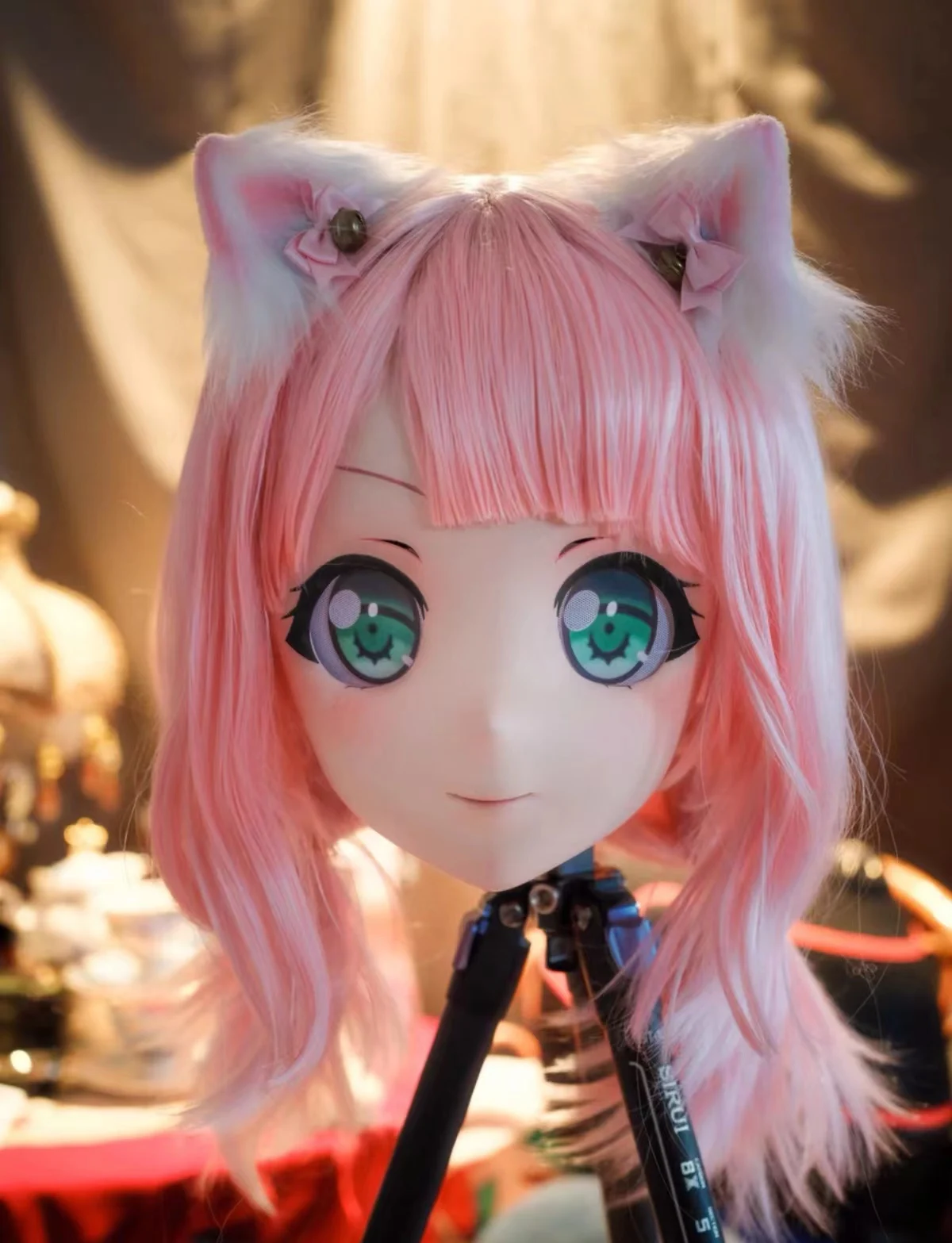 オーダーメイド ハーフマスク NO.5 kigurumi コスプレ コスチューム 着ぐるみマスク きぐるみ通販 Kigurumimask ドール面 正規品保証
