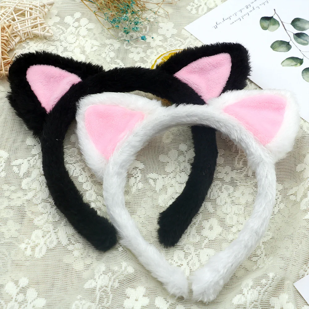 

New Adult Kids Plush Cartoon Animal Ear Headband Hair Band Gift Birthday Wedding Party Cosplay Costume Christmas Halloween Props