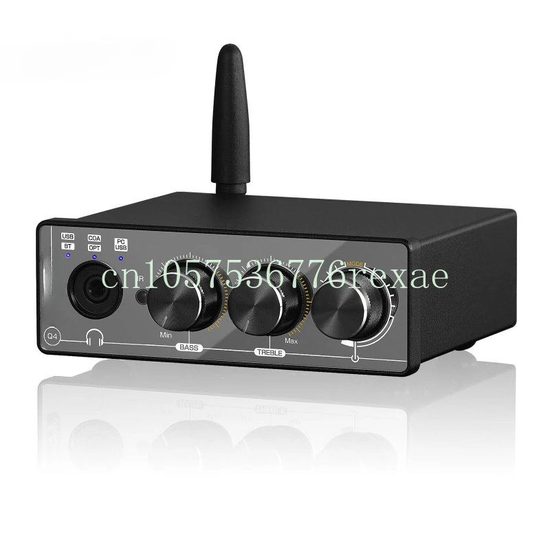 

Receiver S/PDIF USB Gaming DAC COAX / OPT Headphone Amp 24Bit/192K Q4 Mini Ddigital To Analog Converter Bluetooth