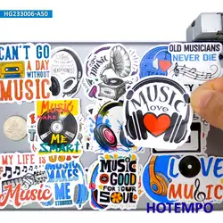 20/30/50PCS Love Music Stickers Rretro Fashion Funny Graffiti Decals for Guitar Motorcycle Car Bike Luggage Laptop Phone Sticker