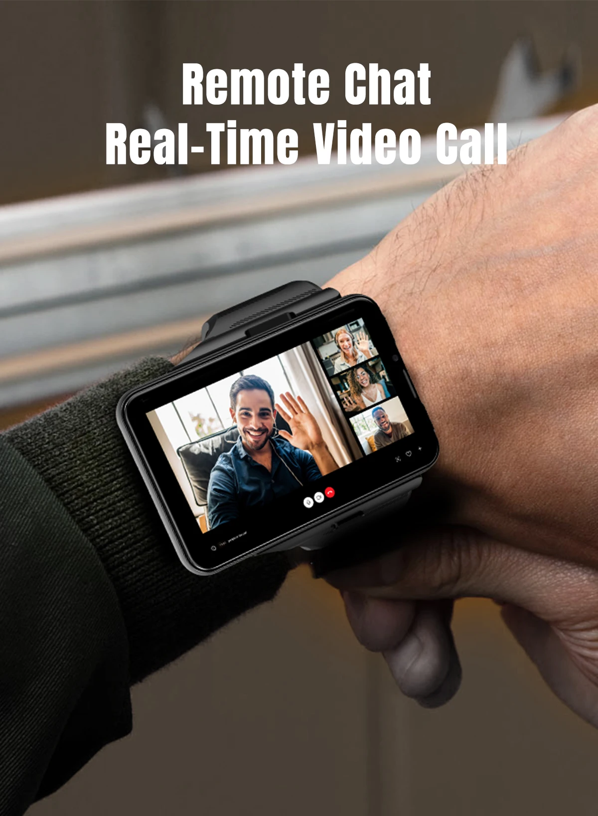 S999 4G LTE Smart Watch Android 11.0 OS 4GB RAM 64GB ROM 2.88" Big Screen 2MP/8MP Dual Camera Quad Core 2300mAh Men Smartwatch 14 Scc3d312decfe4cae828f65c351daf64bf