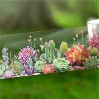 PET Tape Mountain Wild Flower Realm Series Flower Stone Landscape Outdoor Hand Account Collage Material DIY Decoration Card Gift 2