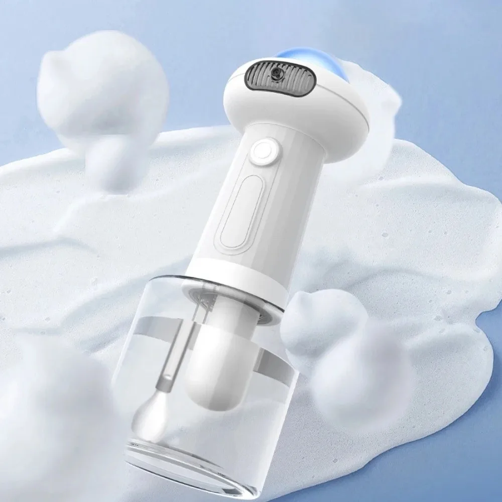 Electric Pet Bathing Machine Easy To Use Convenient Cat Dog Bath Bubbler Shampoo Wireless Dog Cleaning Soap Dispenser