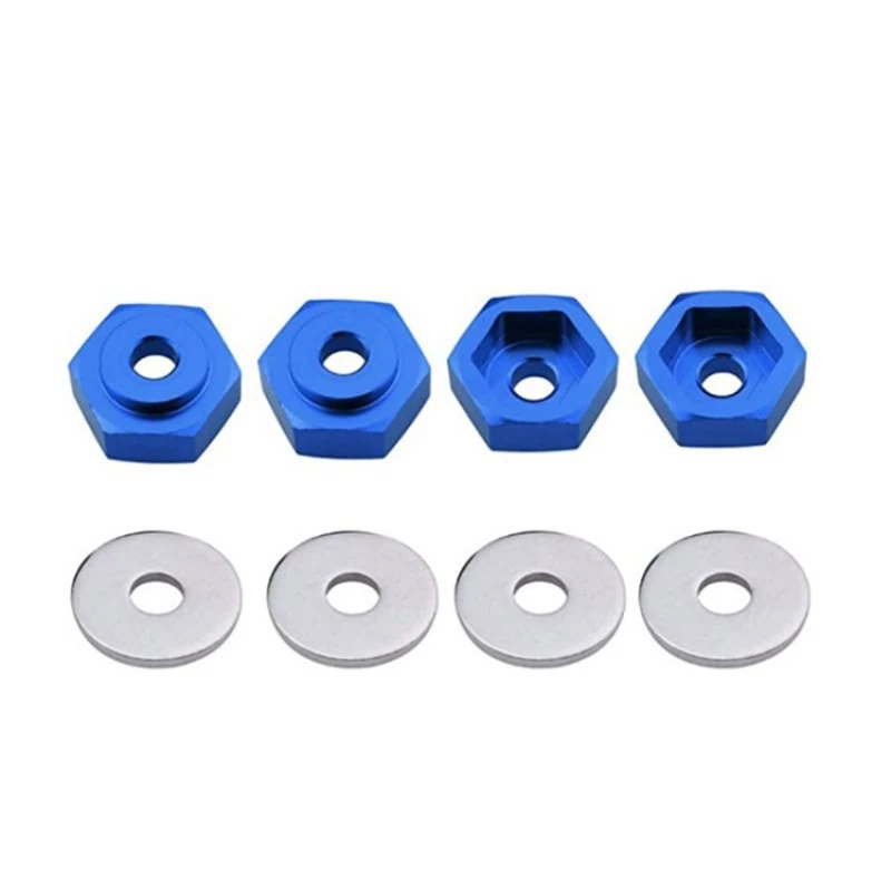 12mm bis 17mm Rad adapter Antriebs nabe Kombinierer Sechs kant Sechs kantloch 6mm Teile für hsp 1/10 1/8 rc Auto Buggy Monster Truck