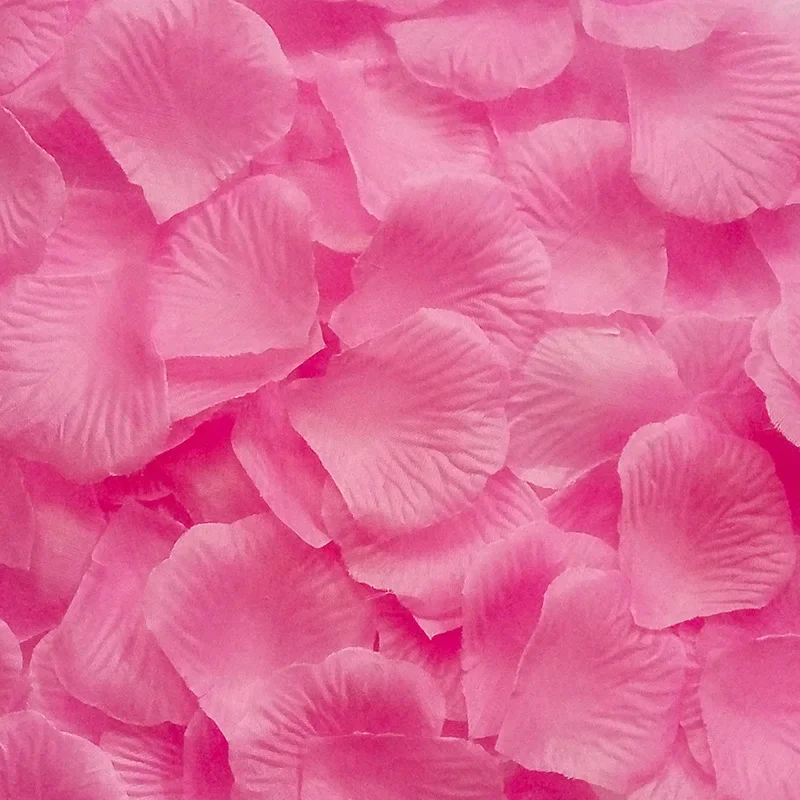 Colorful Silk Rose Petals for Romantic Decor – Perfect for Valentine's Day, Weddings, and Parties