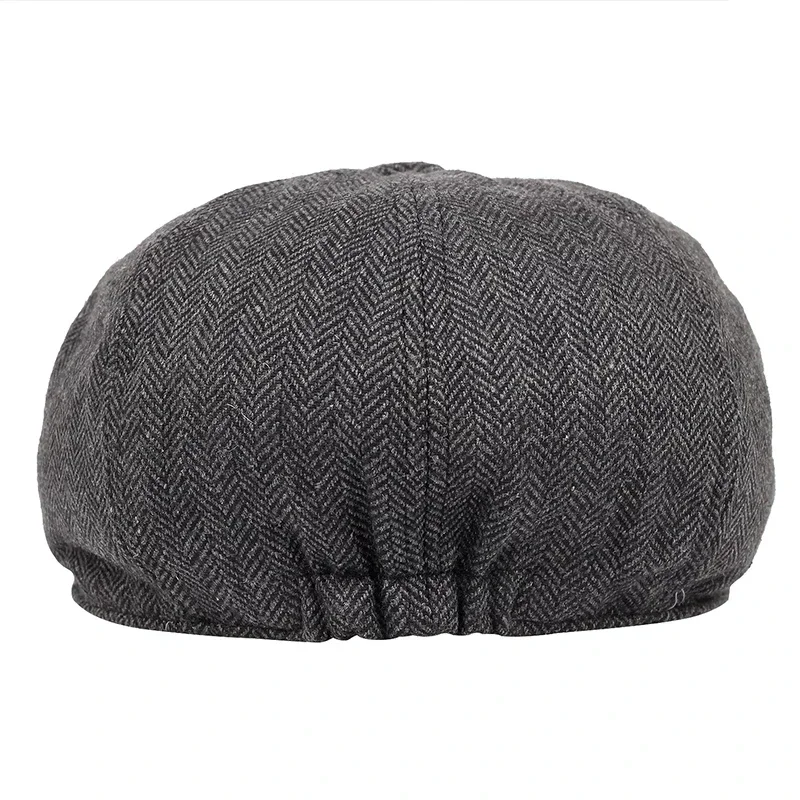 Vintage Men Casual Newsboy Hat Spring Summer Retro Beret Hat Wild Casual Unisex Octagonal Cap Fashion Hip Hop