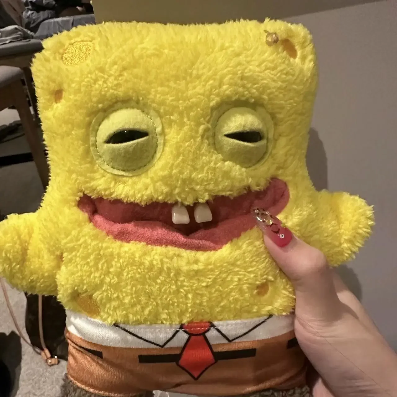 Juguetes de peluche de monstruos feos para niños, peluches pequeños, pantalones cortos de moda, nueva marca