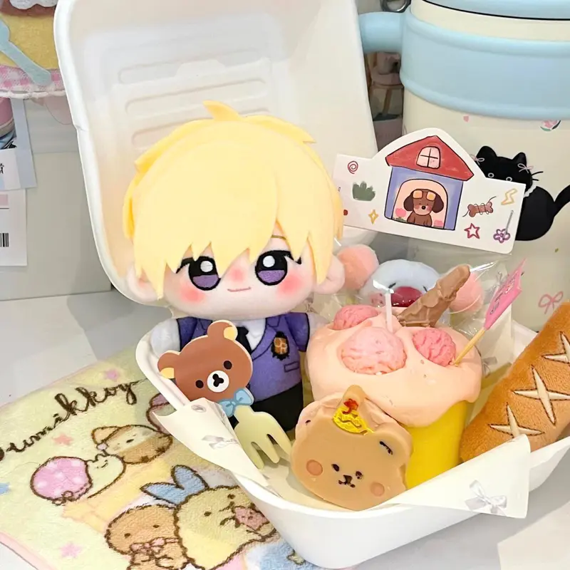 Ouran High School Host Club Anime Merchandise Haruhi Fujioka Starfish Body Hikaru Hitachiin Kyoya Ootori Ring Cotton Doll Gifts - Image 3