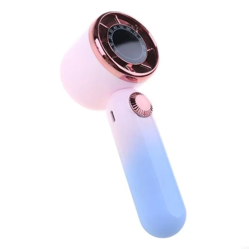 L9BA 조용한 휴대용 팬 USB 책상 팬 포켓 팬 걸이 냉각 팬 휴대가 간편함..