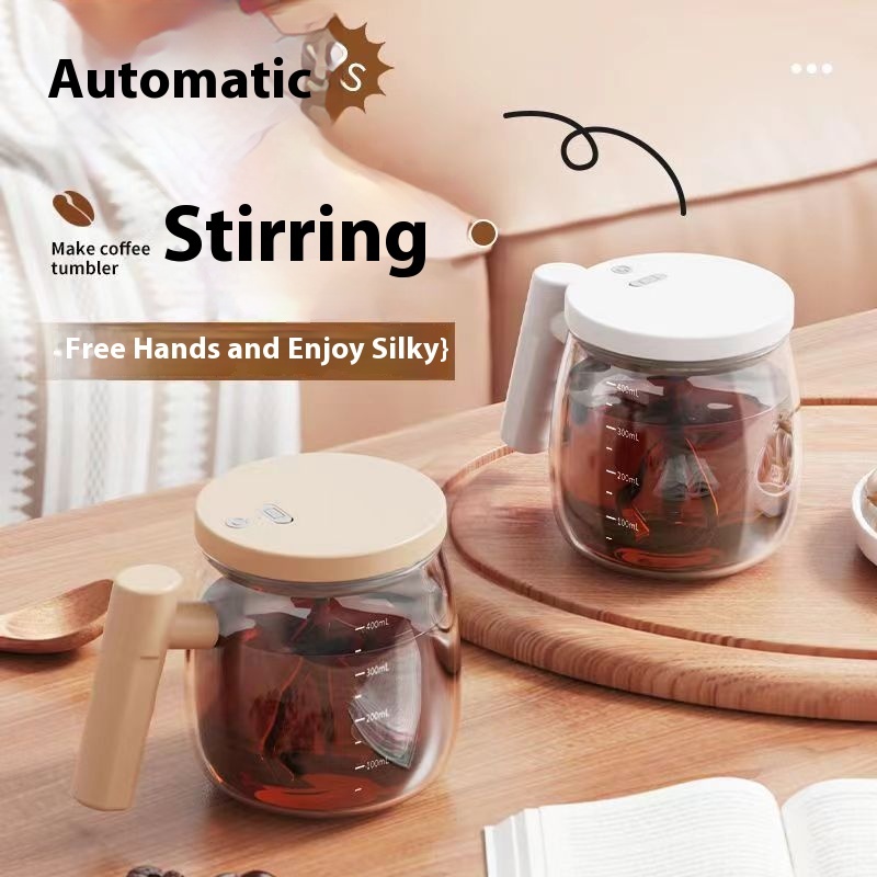 Portable Coffee Cup, Rechargeable Model, Automatic Mixing Cup, Electric Milk Powder, Silent Rotation, Convenient Automatic Shaki