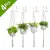 4PCS/Set Handmade Plant Hanger Baskets Flower Pots Holder Balcony Hanging Decoration Knotted Lifting Rope Home Garden Supplies 