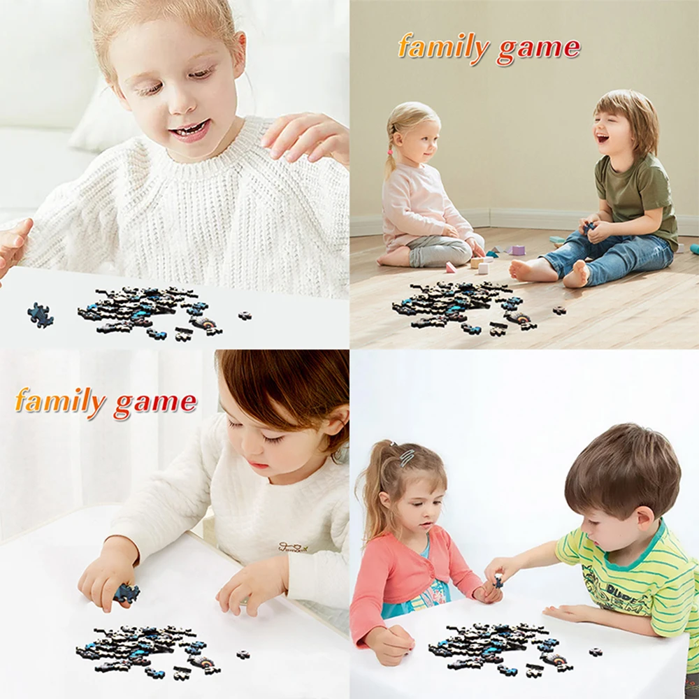 New Whale Wooden Puzzles, Wooden Puzzles Unique Shape High Quality Puzzles Maternal Love Wooden Puzzles For Adults, Best Gifts 5