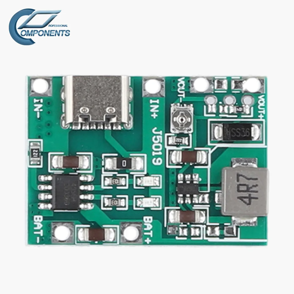 1-30PCS DC-DC νƮ  Type-C TP4056     DC4.3-27V    νƮ  DIY ŰƮ ǰ