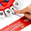 UNGH Basta Tapple Word Game Fast-Paced Board Great All Ages Version Quick Thinking Letter Pressing Family Party Board Game 4
