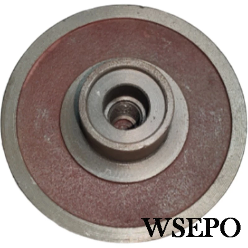 Furo da Linha do Impulsor M16 do Redemoinho do Ferro se Encaixa Polegada Polegada a Bomba de Água de Alumínio para 168f 170f Gx200 Modelo 16 mm Rosqueou o Motor do Eixo o