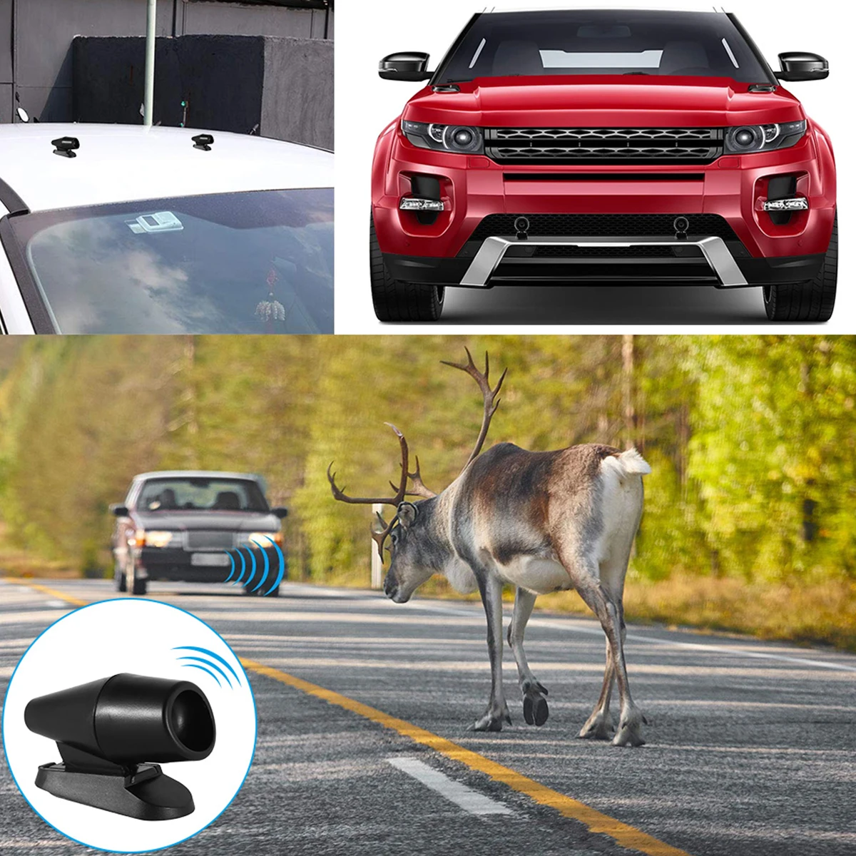 ABS Deer Warning Whistles for Car Anti Collision