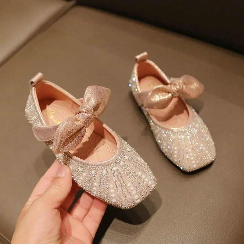 Leather Shoes Mary Jane Shoes Girls Shoes Soft Sole Princess Dance