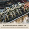3Pcs Gasket Scraper Automotive Gasket Scraper Window Scraper with Blade Tough Scrapers Chrome Vanadium Steel For Gasket Removal 3