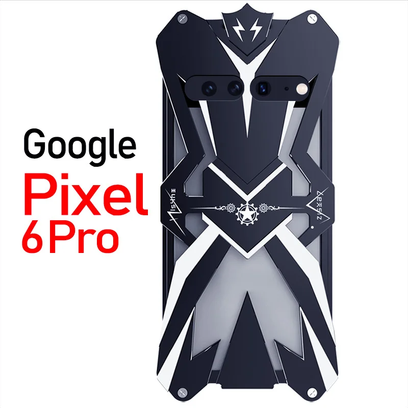 Original Zimon Luxury Thor Heavy Duty Armor Metal Aluminum Mobile Phone Case Covers For Google Pixel 7 6 Pixel7 Pro Cover Cases