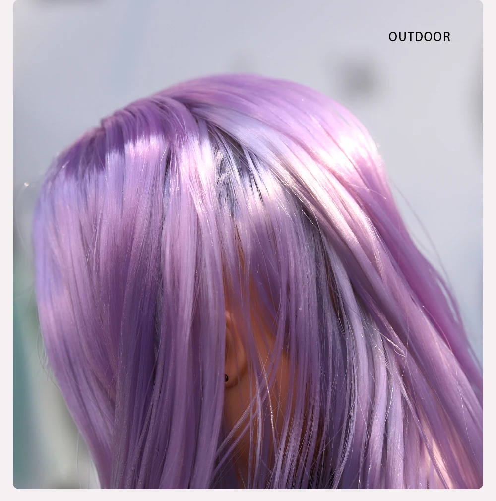 Ivy – Premium Custom Neo Blythe Doll with Silver Hair, Tan Skin & Shiny Cute Face 5