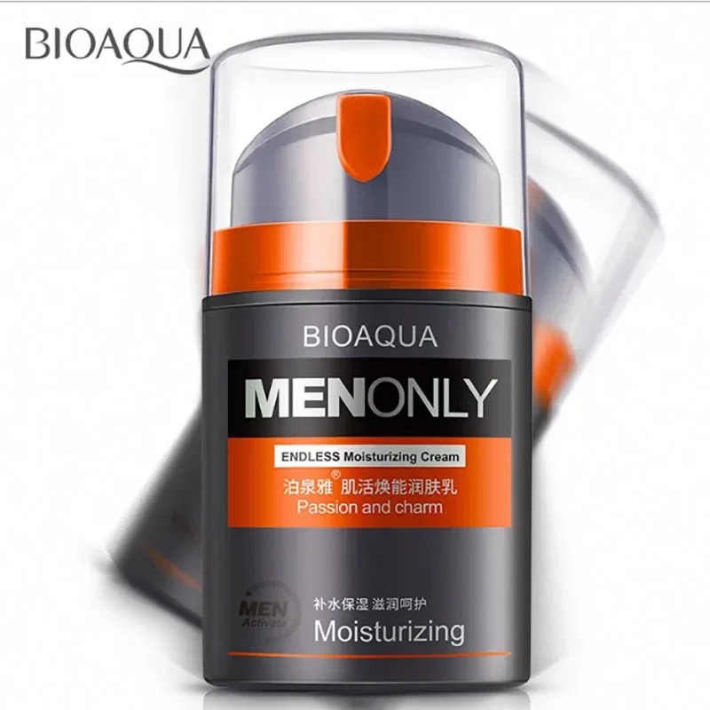 Bioaqua Anti Aging Face Cream Hyaluronic Acid Serum Anti Wrinkle Day Cream for Mens Moisturizing Oilcontrol Whitening Acne Cream