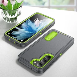 Rugged Protective Hard Armor Case for Samsung Galaxy Smartphones (GRAY)