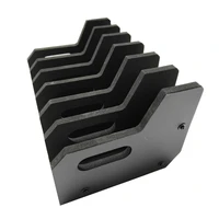 N0HA EVA Foam Handgun Rack Display Stand 6 Slot Handgun Holder Secure Organizers Universal Protective Holsters Durable 2