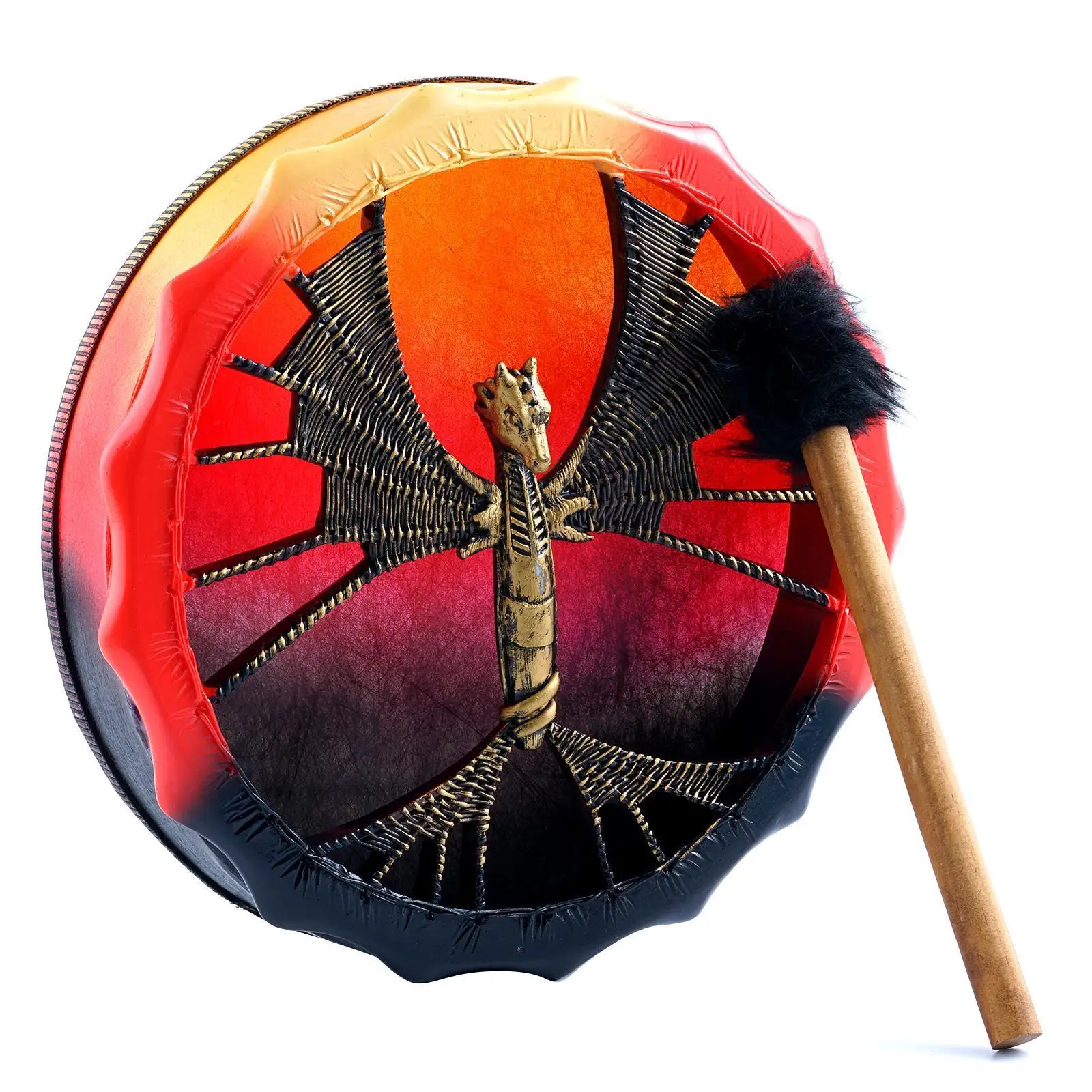 

Tree of Life Shaman Drum Shaman's Gift Siberian Spirit Design Tympanum Music Crafts Decoration Decor Handmade Home Decorati K7S4