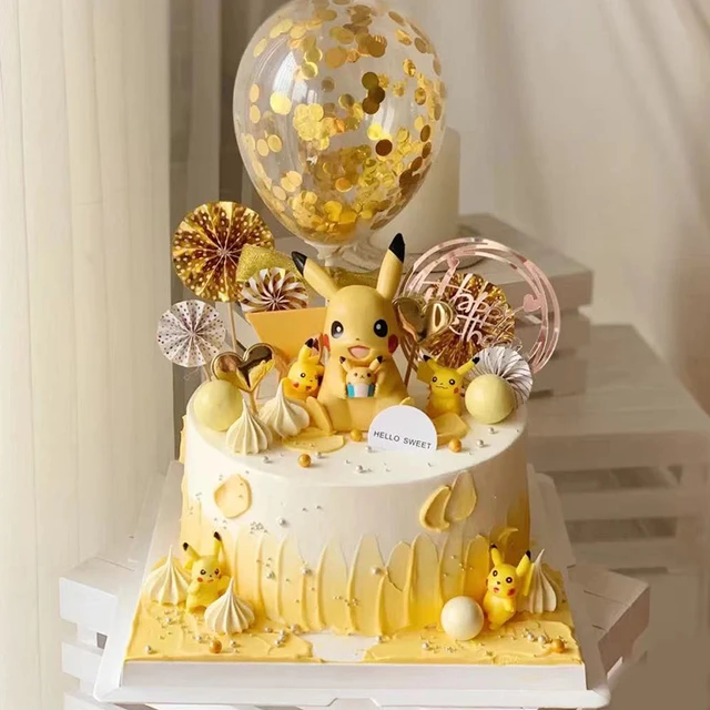 Gâteau décoré Pikachu Pokemon
