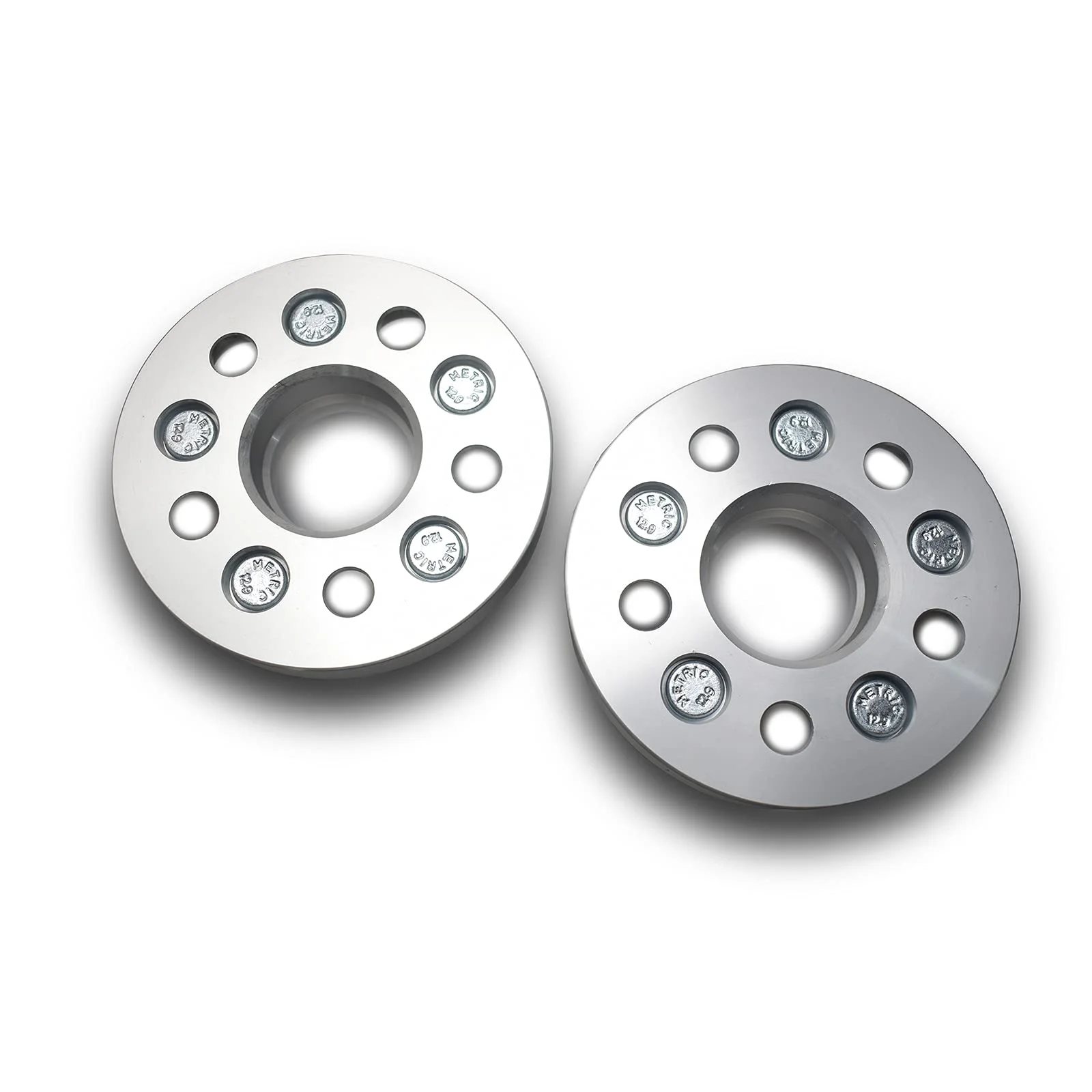 Toyota for Subaru 5 러그 휠 스페이서 PCD 5X100 허브 보어 56MM M12X1.25 단조 2 팩